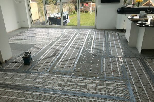 kitchen tiles underfloor heating