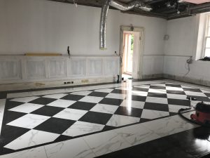 lounge tiling