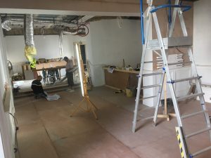 living area tiles